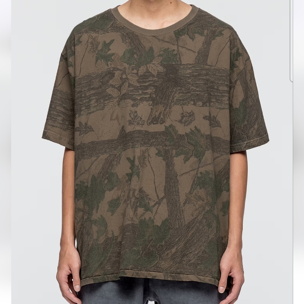 Yeezy Season 4 Camo Regular T-Shirt Size M